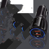Car Charger 6.0A Light Usb Car Charger Fast Charge Mobile 