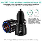 Car Charger 6.0A Light Usb Car Charger Fast Charge Mobile 