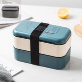 Double-layer Lunch Box Lunch Box Plastic Large Capacity