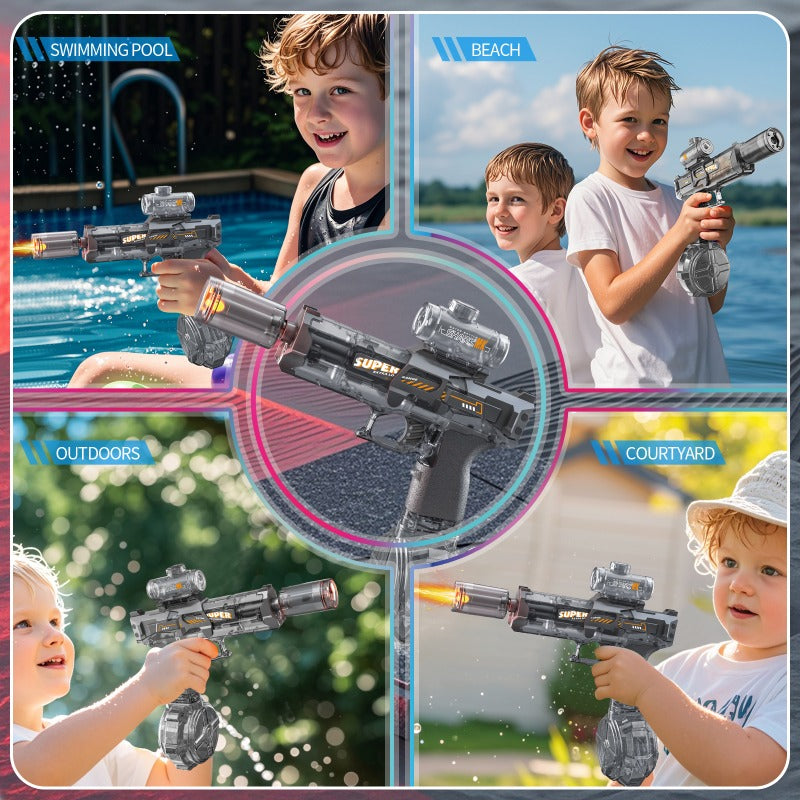 LED Lights Electric Water Guns Children Simulated