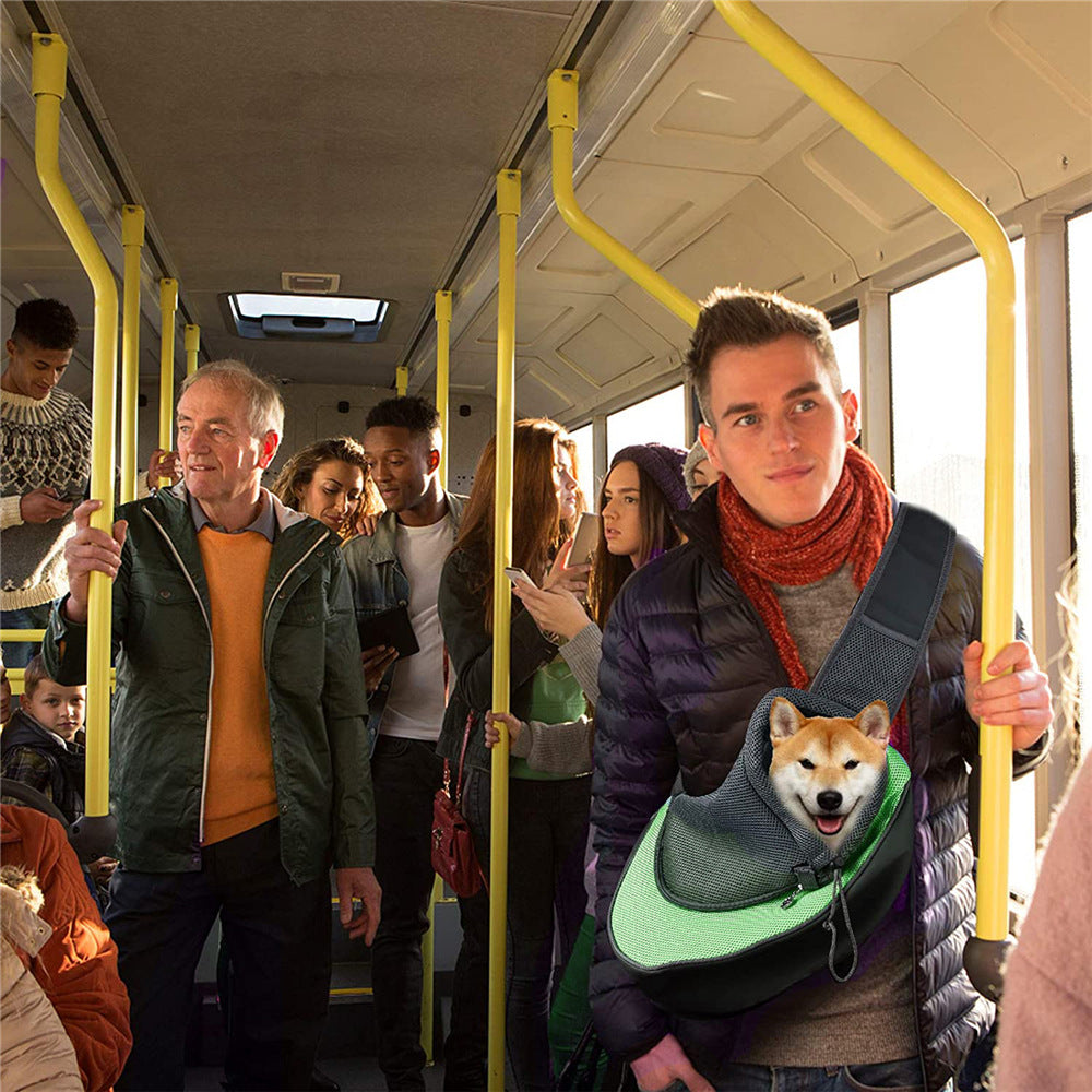 e53e65bbb2d3d9ddbafe1Cat And Dog Travel Portable Messenger Breathable Mesh2af6aaa9a1b