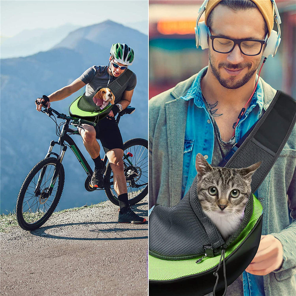Cat And Dog Travel Portable Messenger Breathable Mesh