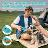 Portable Dog Water Bottle 10oz Stainless Steel Travel