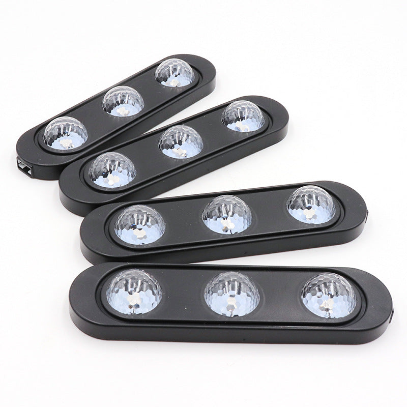 Seven-color Voice-activated USB Foot Ambient Light