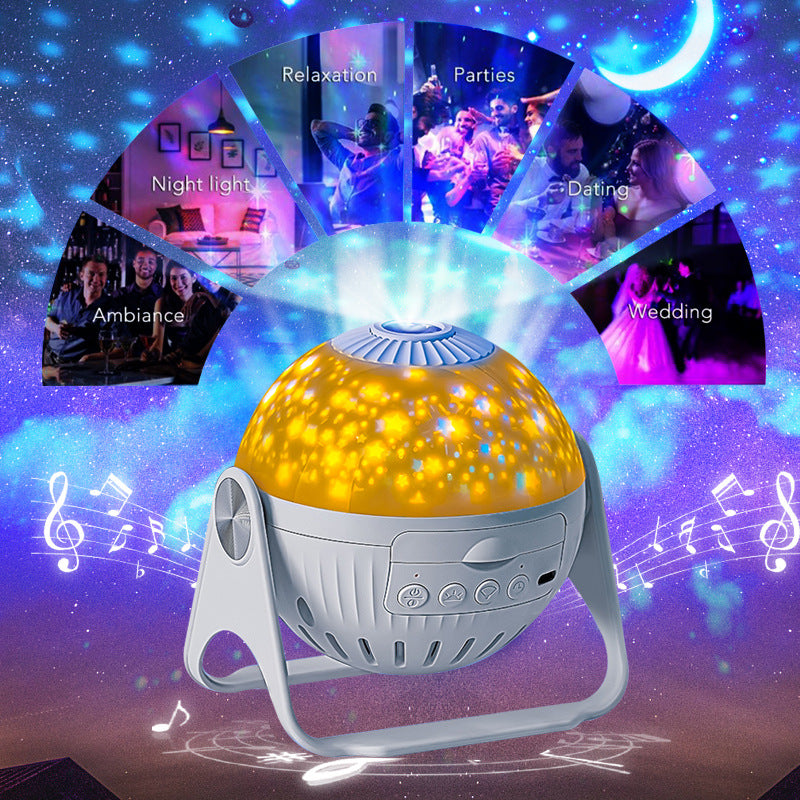 Galaxy Projector Starry Sky Projection Bedroom Bedside
