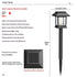 Solar-powered Outdoor Lighting Tungsten