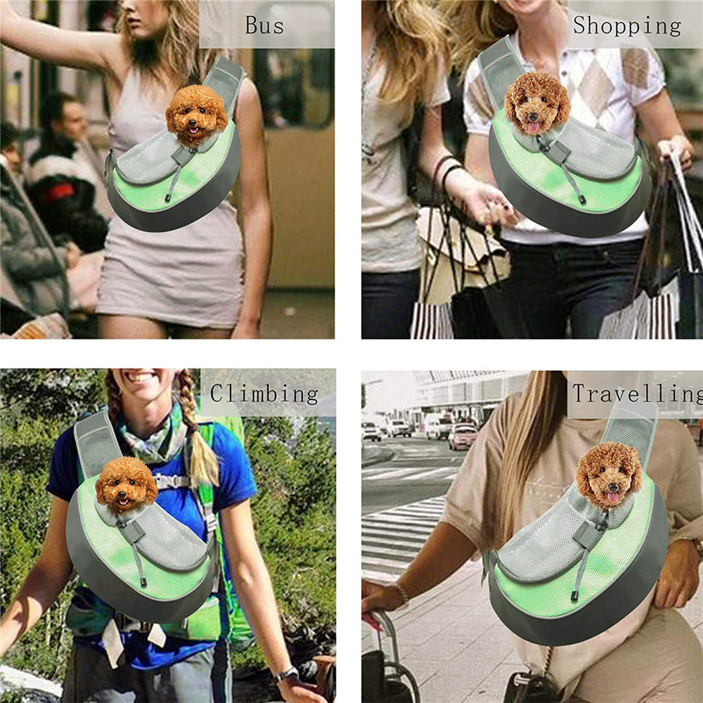 Cat And Dog Travel Portable Messenger Breathable Mesh
