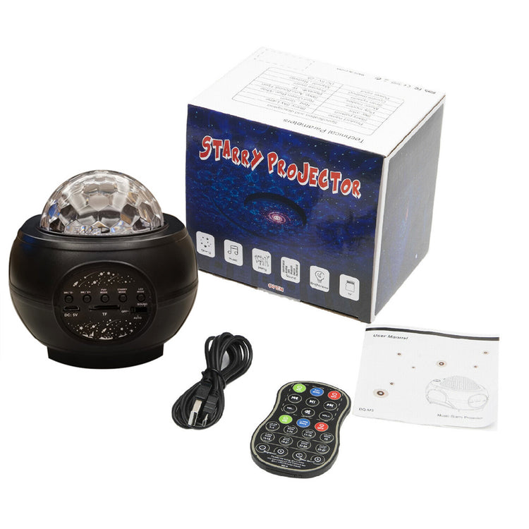 LED Star Ocean Wave Projector Night Light Galaxy