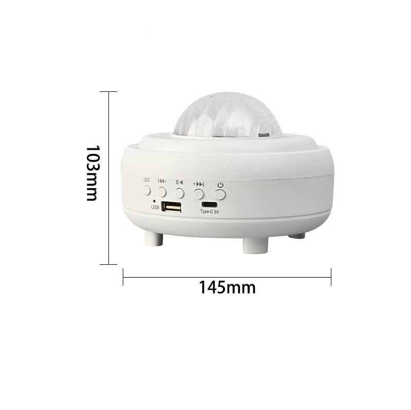 Galaxy Star Projector Bluetooth LED Night Light Starry 