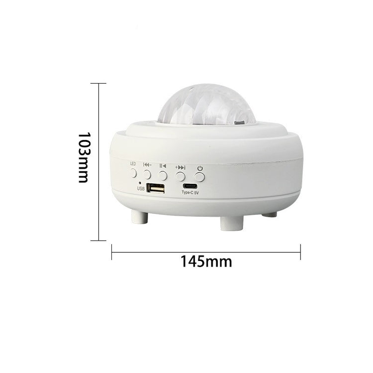 Galaxy Star Projector Bluetooth LED Night Light Starry 