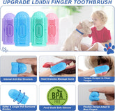 Dog Toothbrush Dog Tooth Brushing Kit Dog Finger Toothbrush 