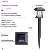 Solar-powered Outdoor Lighting Tungsten