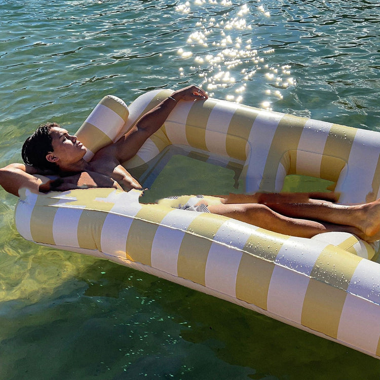 Customizable Orange Inflatable Float Double Float For Outdoor