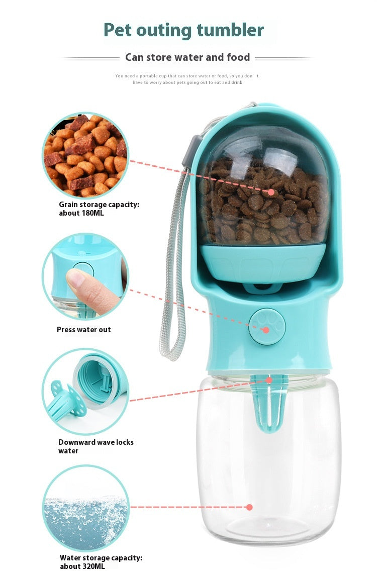 Pet Supplies Dog Drinking Water Bottle Grain