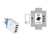 USB Charger Quick Charge 3.0 4 Phone Adapter For 