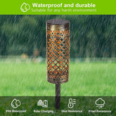 Metal Solar-powered Lawn Lamps Courtyard 