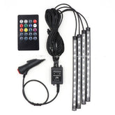 Car Interior LED Ambient Foot Light RGB