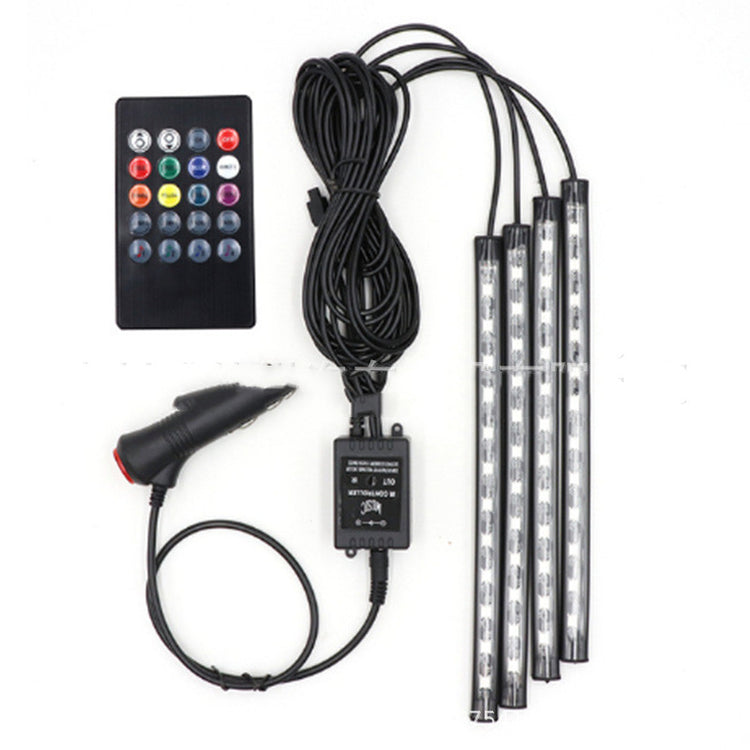 Car Interior LED Ambient Foot Light RGB