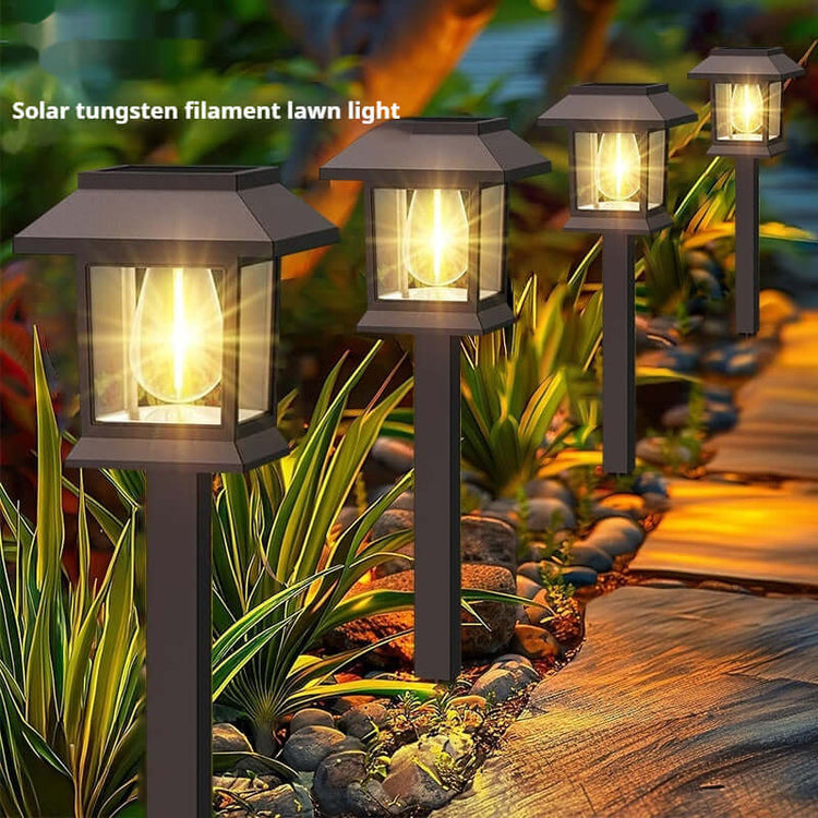 Solar-powered Outdoor Lighting Tungsten