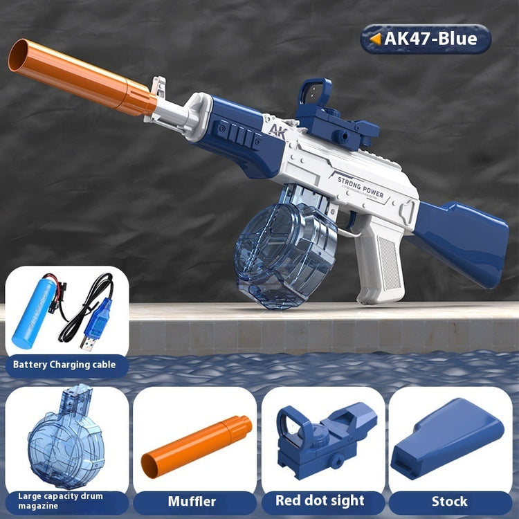 AK47 Electric Water Guns Fully Automatic Shooting 