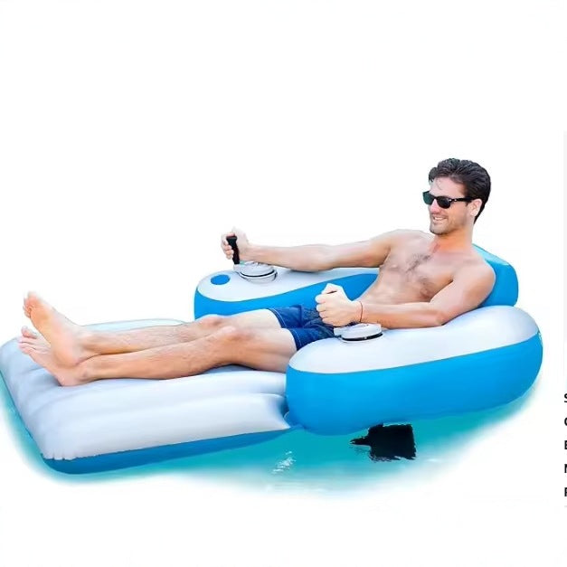 Inflatable Electric Float Propeller Single Floating Chair Water