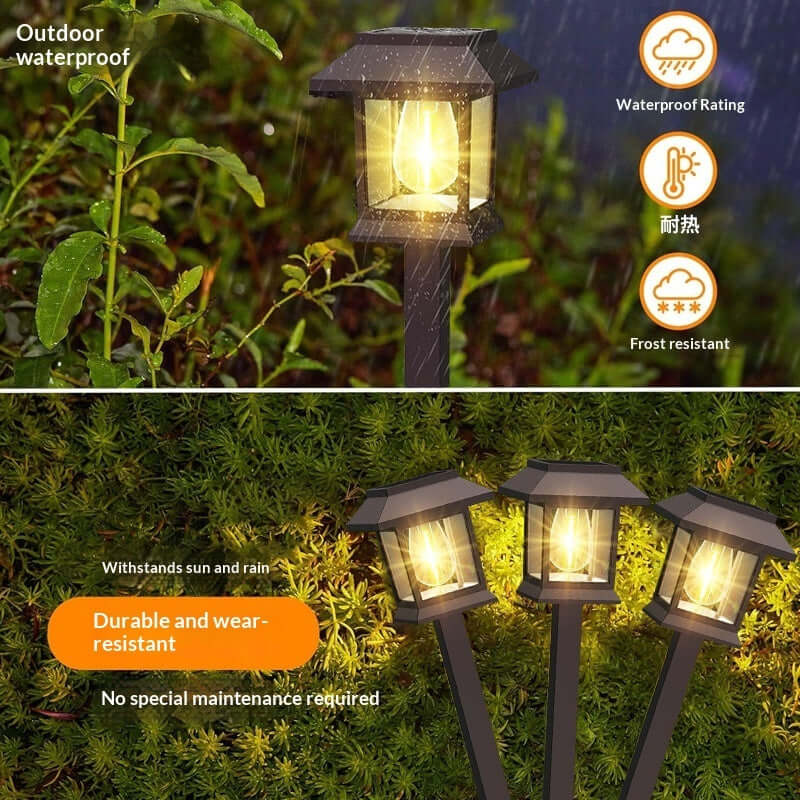 Solar-powered Outdoor Lighting Tungsten