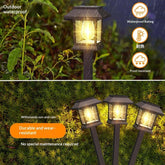Solar-powered Outdoor Lighting Tungsten