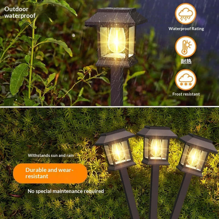 Solar-powered Outdoor Lighting Tungsten