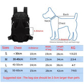 Pet Dog Carrier Backpack For Small Dogs Breathable Portable 
