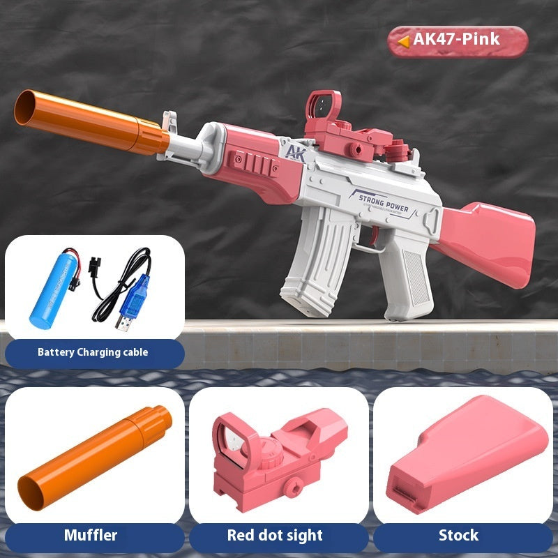AK47 Electric Water Guns Fully Automatic Shooting 