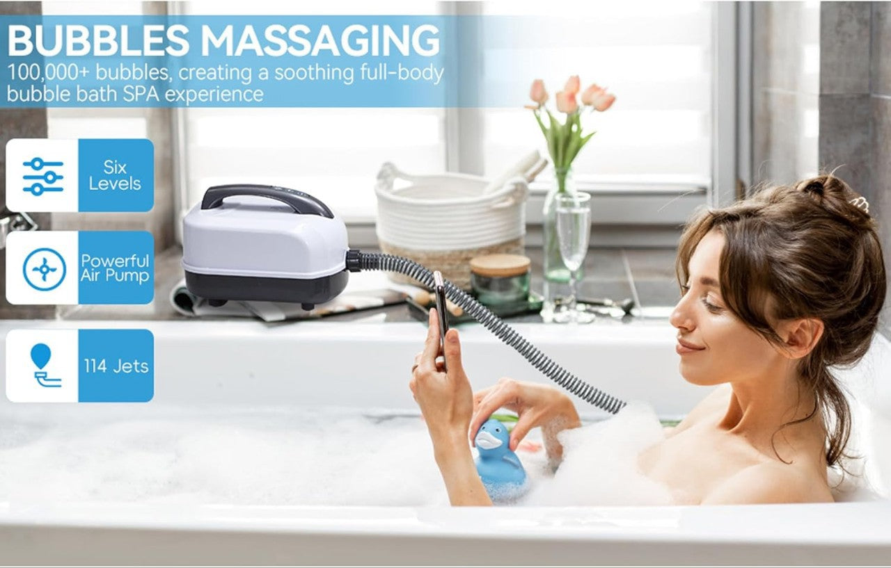 Household Electric Surf Bubble SPA Full