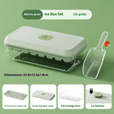 Food Grade Press Ice Cube Mold Homemade Ice Cube Tray