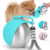 Portable Dog Water Bottle 10oz Stainless Steel Travel