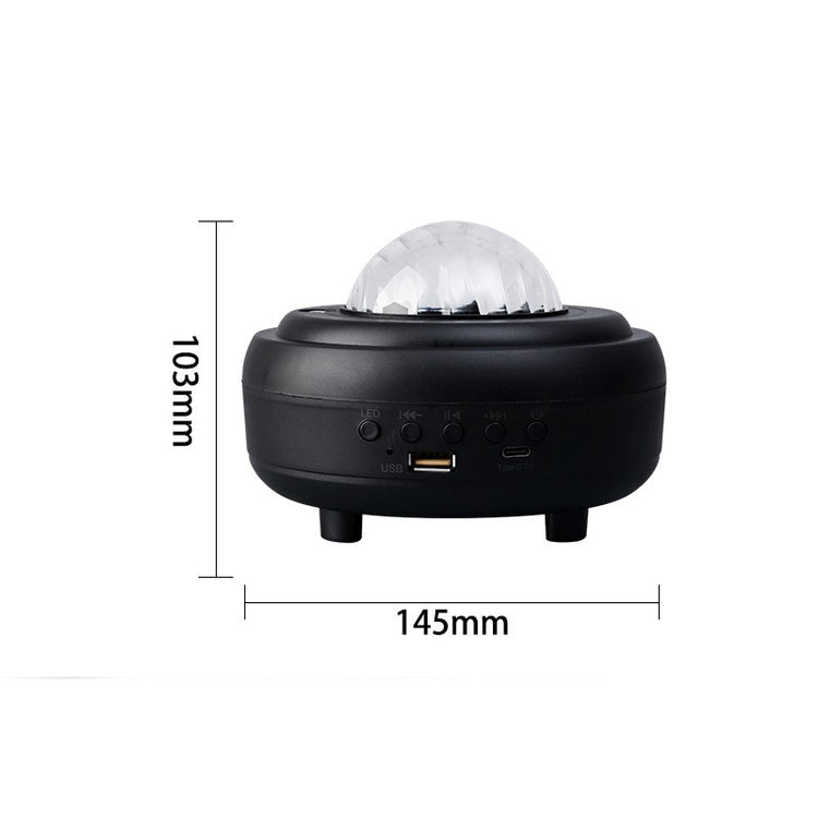Galaxy Star Projector Bluetooth LED Night Light Starry 