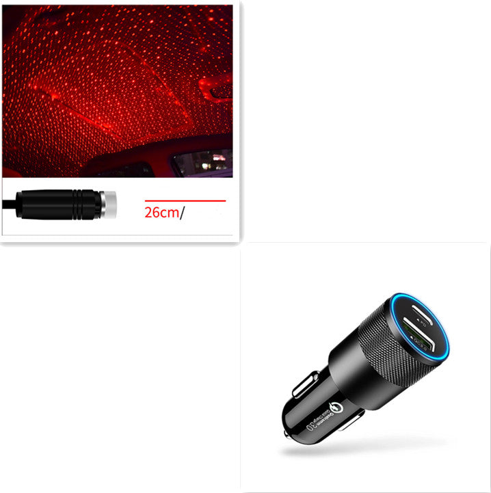 Star Light Projector Party Lights USB LED Light Interior 