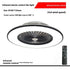 Smart Bedroom Ceiling Fan Lamp LED Ceiling Fan Lights