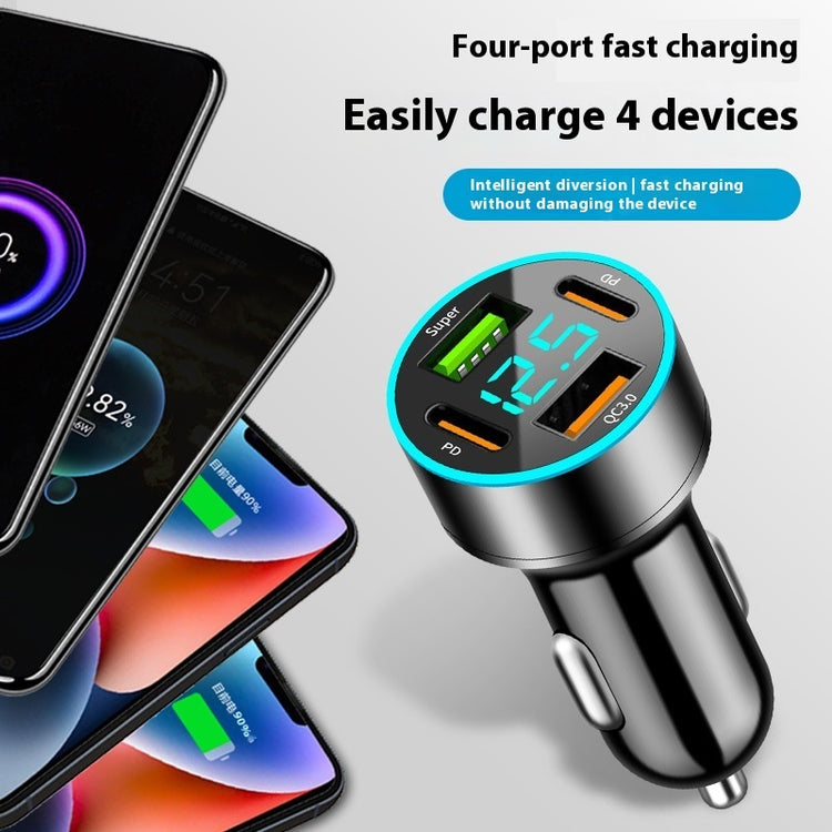Qc30 Car Charger 66W Super Fast Charge Product 