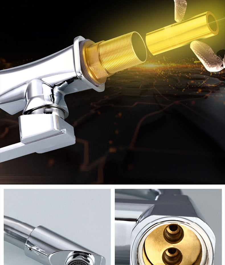 Universal Rotating Washbasin Wash Basin Washstand Faucet