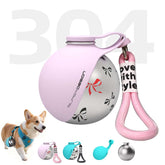 Creative Portable Outdoor Pet Stainless Steel Water 